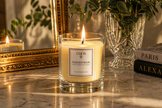 Golden Hour - Vanilla Embers, Pear & Freesia