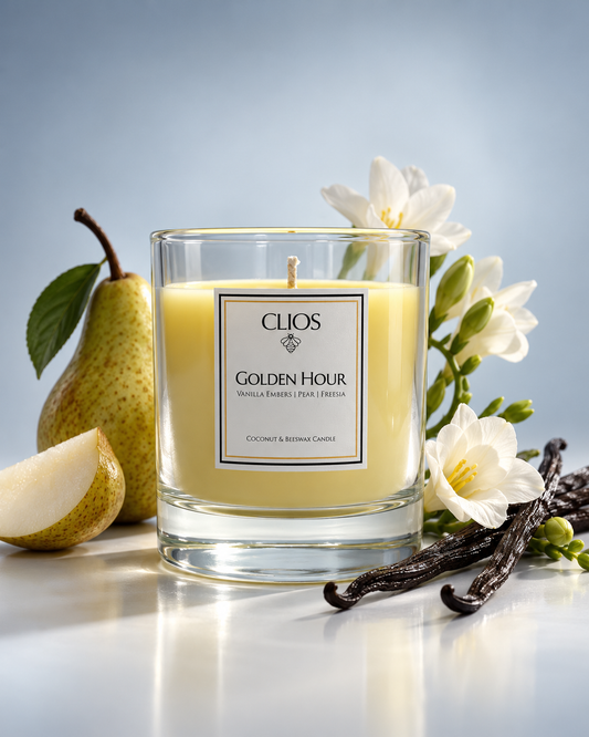 Golden Hour - Vanilla Embers, Pear & Freesia
