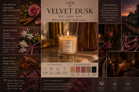 Velvet Dusk - Oud, Amber & Rose